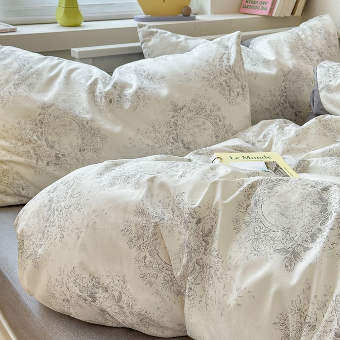 91家纺网 家纺一手货源 找家纺 小叮当家纺仓储工厂店 2025新款13372碎花全棉纯棉四件套 森之境