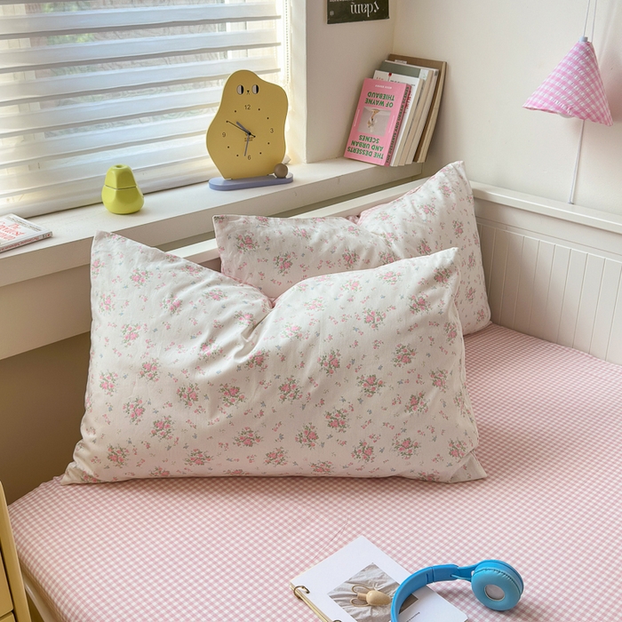 91家纺网 家纺一手货源 找家纺 小叮当家纺仓储工厂店 2025新款13372碎花全棉纯棉四件套 晚风