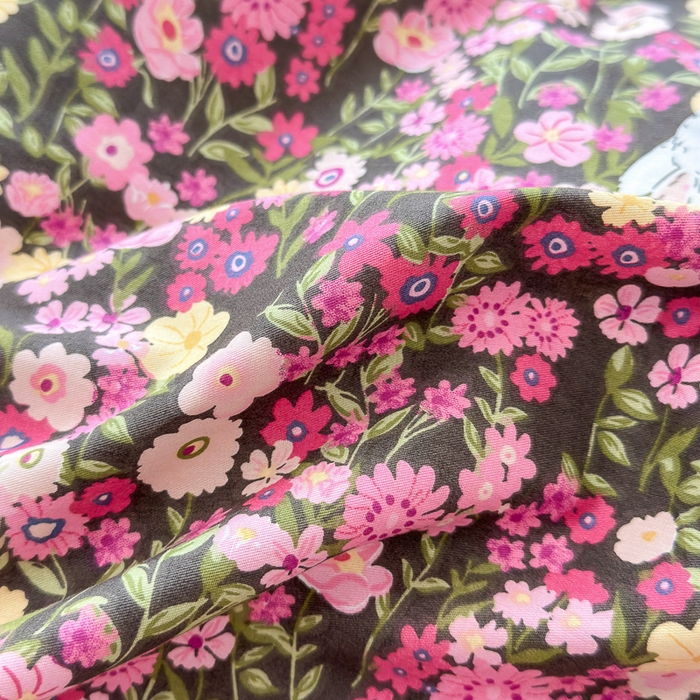 91家纺网 家纺一手货源 找家纺 小叮当家纺仓储工厂店 2025新款13372碎花全棉纯棉四件套 沉浸花园