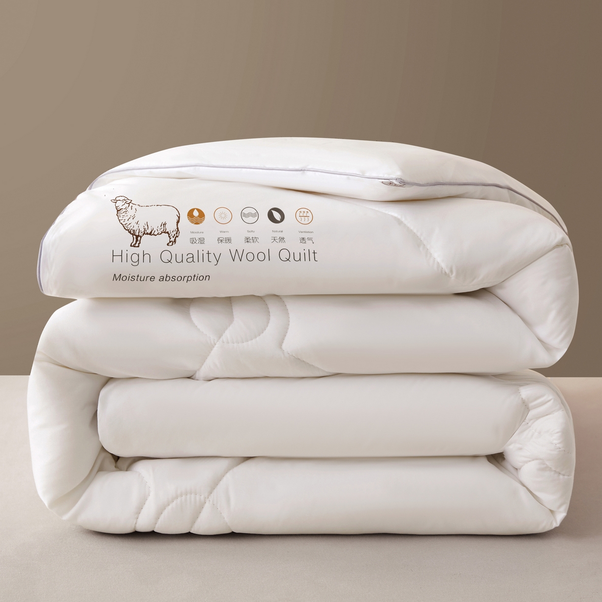 91家纺网 家纺一手货源 找家纺 （总）帕芬鸟家纺 2025新款100%澳洲羊毛被（国）