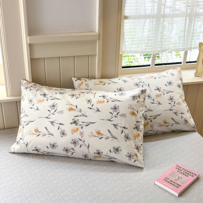 91家纺网 家纺一手货源 找家纺 小叮当家纺仓储工厂店 2025新款13372碎花全棉纯棉四件套 乌落