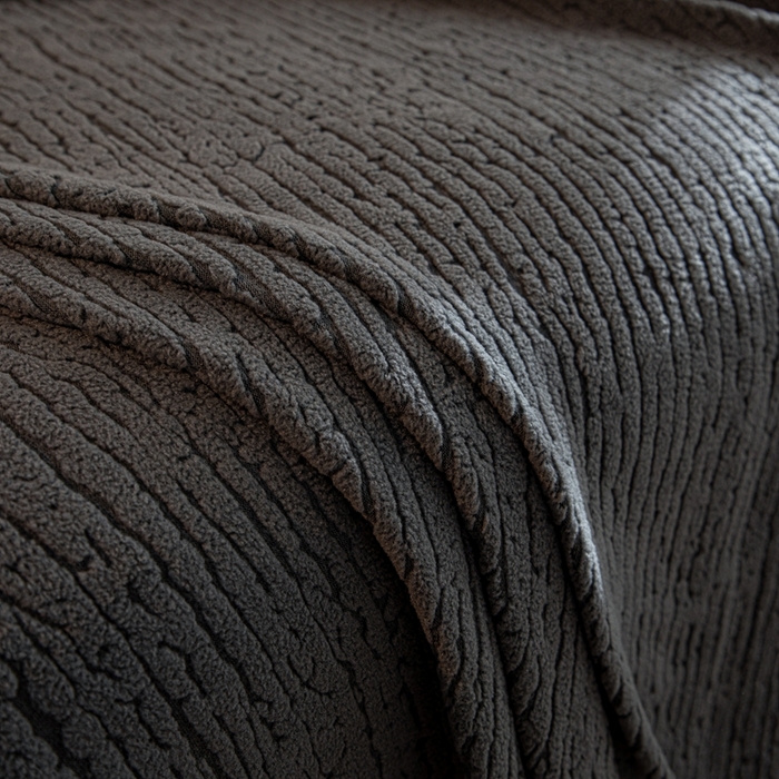 91家纺网 家纺一手货源 找家纺 沐沐家纺 2026新款亲肤舒适酥阳沙发套 深灰