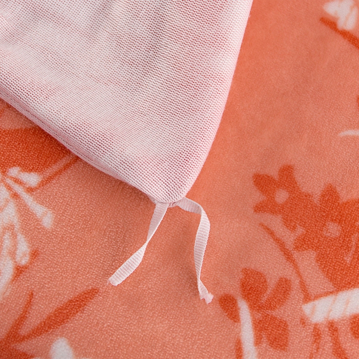 91家纺网 家纺一手货源 找家纺 羽梦2025新款8.5斤牛奶法莱绒金貂法兰绒四件套直播爆款蝶舞花语