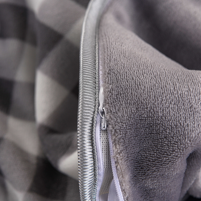 91家纺网 家纺一手货源 找家纺 羽梦2025新款8.5斤牛奶法莱绒金貂法兰绒四件套直播爆款蝴蝶恋-灰