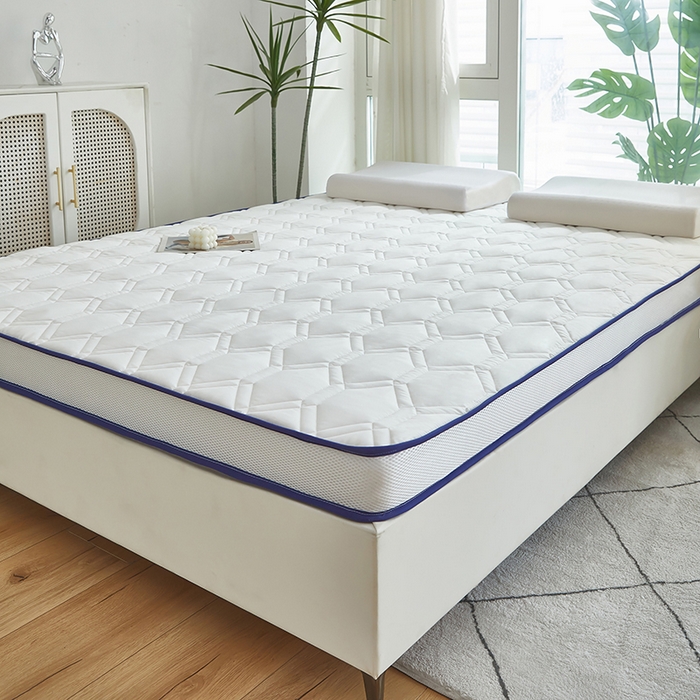 91家纺网 家纺一手货源 找家纺 赢盛家纺 2025新款针织记忆海绵床垫大学生床垫上下铺床垫单人床垫记忆棉床垫高中生床垫子 经典白