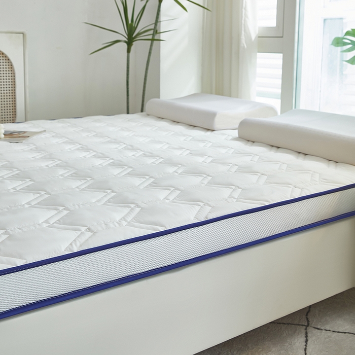 91家纺网 家纺一手货源 找家纺 赢盛家纺 2025新款针织记忆海绵床垫大学生床垫上下铺床垫单人床垫记忆棉床垫高中生床垫子 经典白