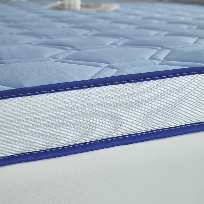 91家纺网 家纺一手货源 找家纺 赢盛家纺 2025新款针织记忆海绵床垫大学生床垫上下铺床垫单人床垫记忆棉床垫高中生床垫子 天空蓝