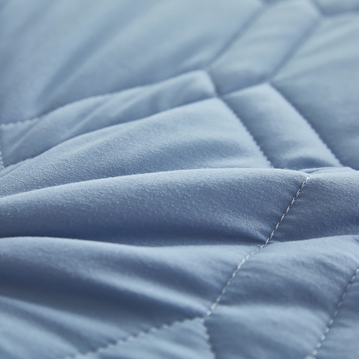 91家纺网 家纺一手货源 找家纺 赢盛家纺 2025新款针织记忆海绵床垫大学生床垫上下铺床垫单人床垫记忆棉床垫高中生床垫子 天空蓝