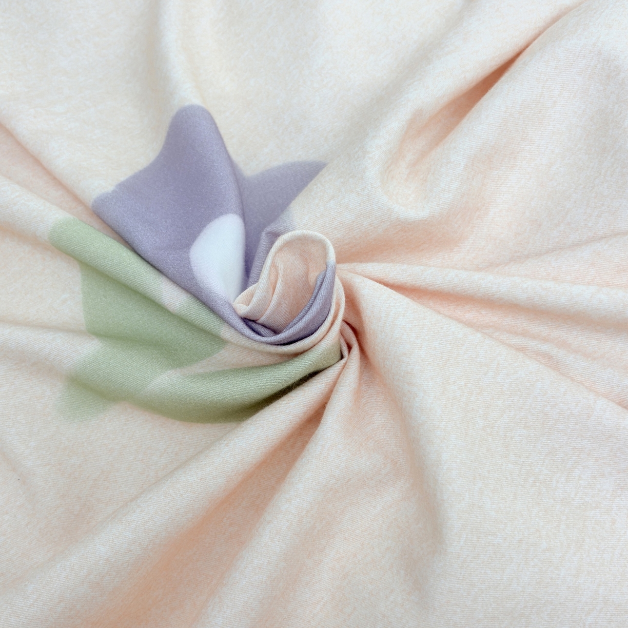 91家纺网 家纺一手货源 找家纺 未来家居 2025新款焕新南疆秋冬全棉加厚磨毛纯色印花四件套 乐滢