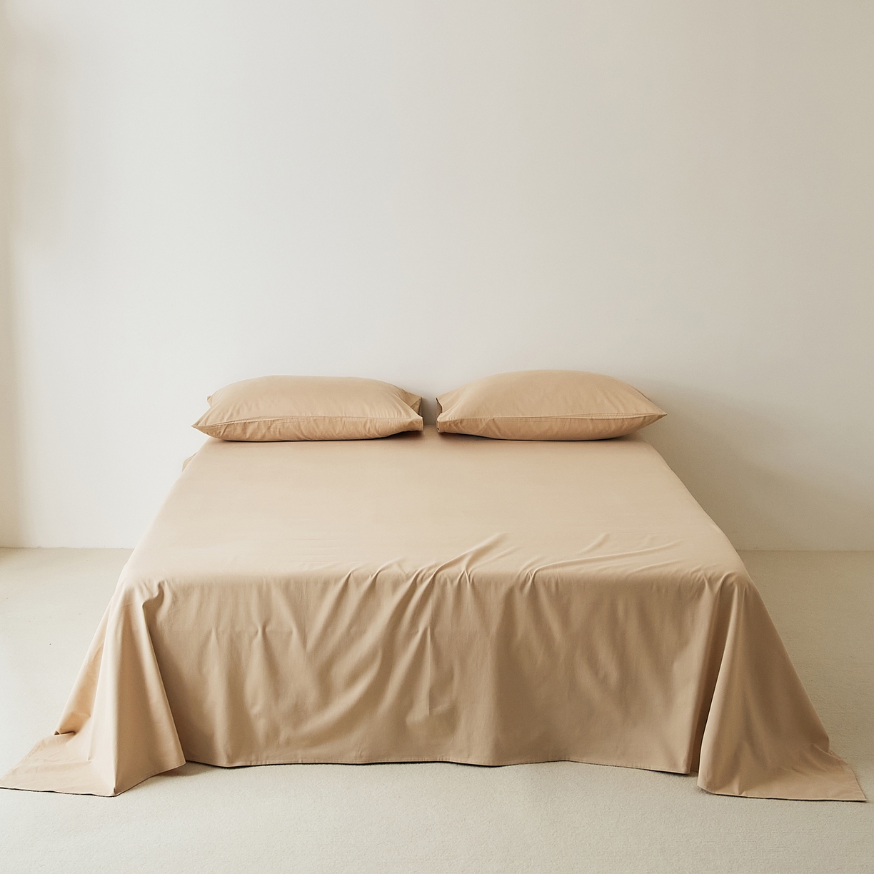 （总）EH家居 2025新款全棉磨毛纯色单床单-云栖系列