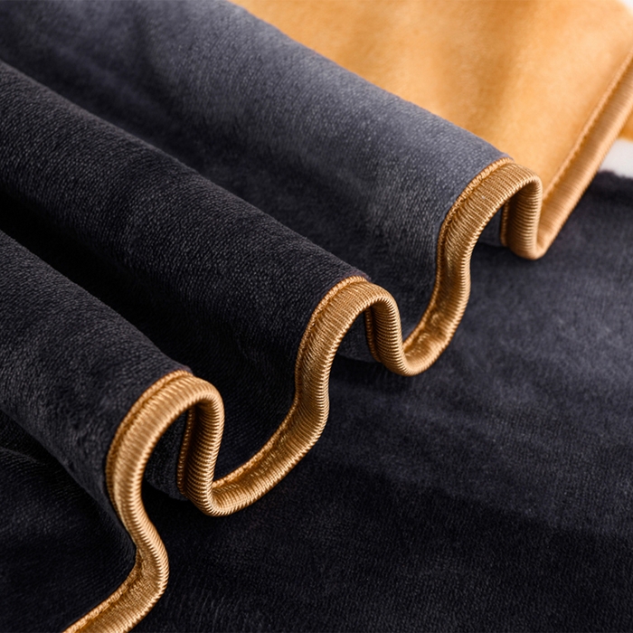 91家纺网 家纺一手货源 找家纺 羽梦2025新款8.5斤牛奶法莱绒金貂法兰绒四件套直播爆款雁南归