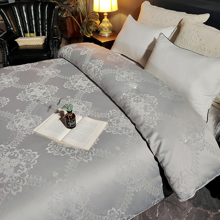 91家纺网 家纺一手货源 找家纺 金同成家纺 2025新款蚕丝被保暖被春秋冬季被子学生季婚庆拉链子母被被子被芯 自由灰