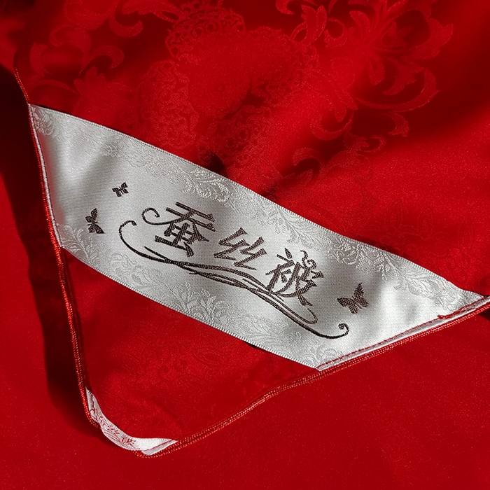 91家纺网 家纺一手货源 找家纺 金同成家纺 2025新款蚕丝被保暖被春秋冬季被子学生季婚庆拉链子母被被子被芯 中国红