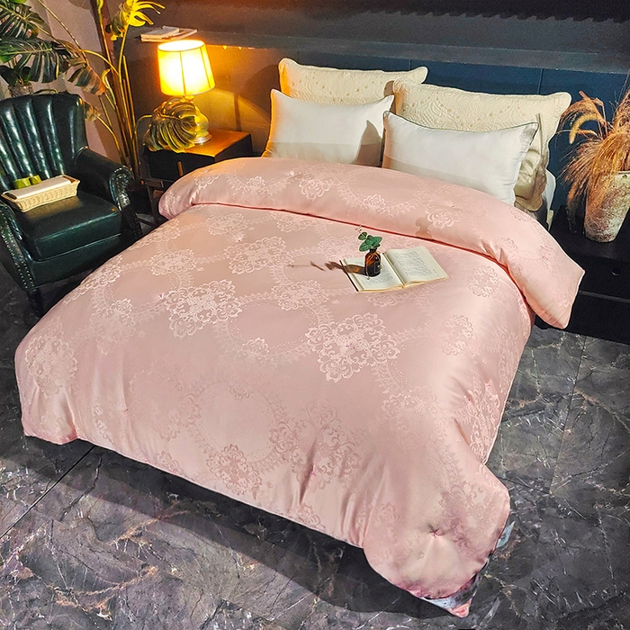 91家纺网 家纺一手货源 找家纺 金同成家纺 2025新款蚕丝被保暖被春秋冬季被子学生季婚庆拉链子母被被子被芯 吉祥玉