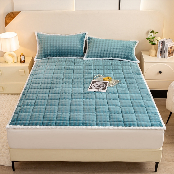 91家纺网 家纺一手货源 找家纺 （总）正邦家纺 2025新款泡泡绒床褥床垫