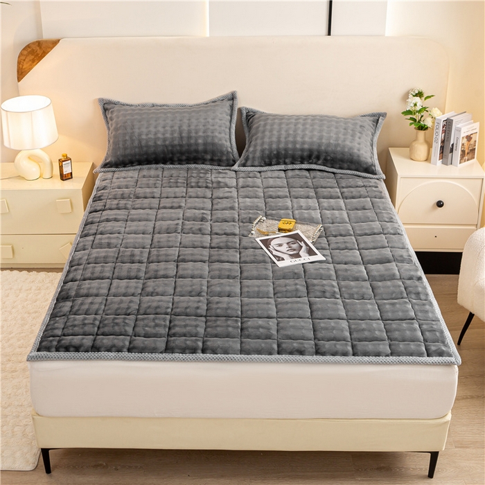 91家纺网 家纺一手货源 找家纺 （总）正邦家纺 2025新款泡泡绒床褥床垫