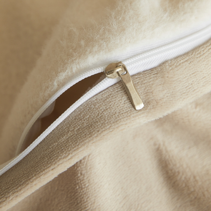 91家纺网 家纺一手货源 找家纺 羽梦家纺 2025新款260克加厚全消光糯米绒阳光绒加厚保暖四件套 糯米绒-奶白