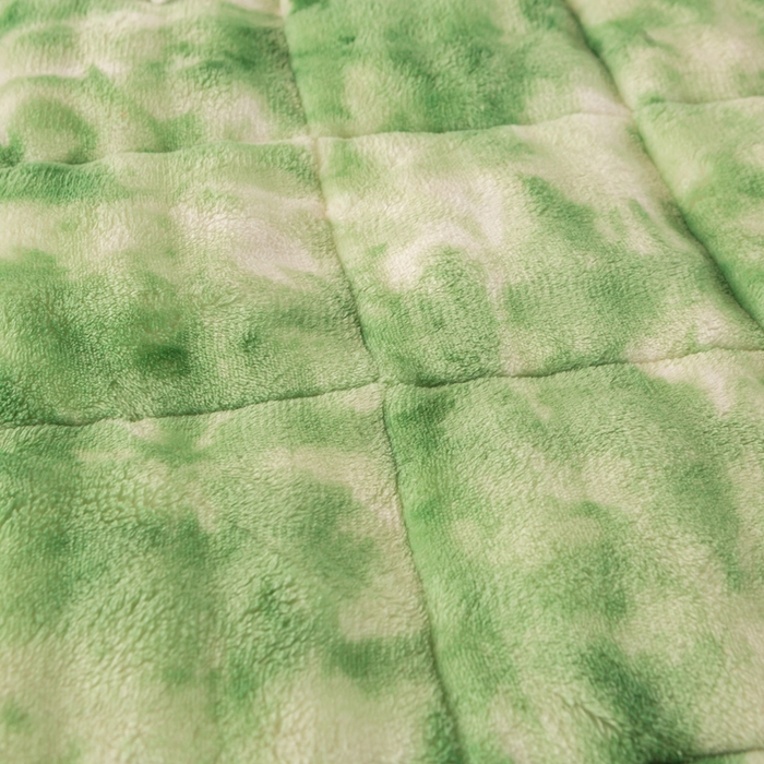 91家纺网 家纺一手货源 找家纺 正邦家纺 2025新款泡泡绒床褥床垫 渐变绿