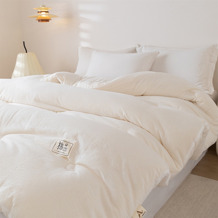 91家纺网 家纺一手货源 找家纺 （总）天瑜家纺 2025新款全棉纯棉纱布大豆被被子被芯