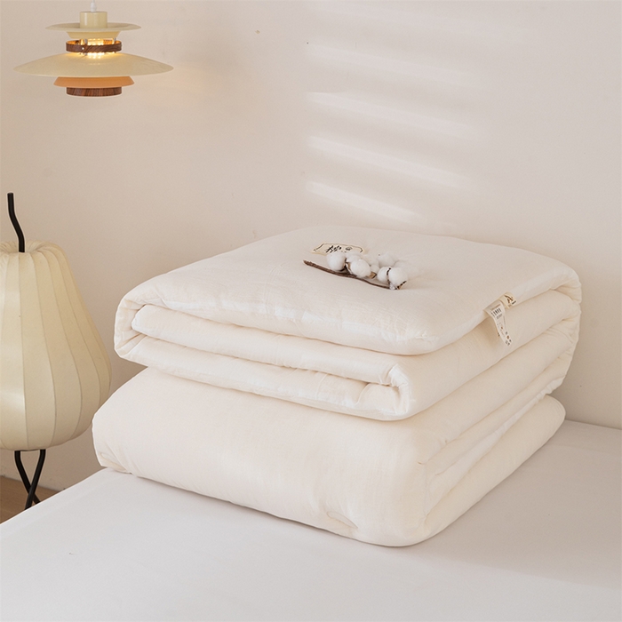 91家纺网 家纺一手货源 找家纺 （总）天瑜家纺 2025新款全棉纯棉纱布大豆被被子被芯