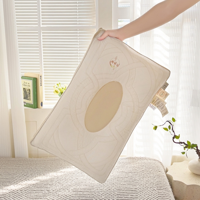 91家纺网 家纺一手货源 找家纺 （总）晚儿 2025新款亲肤舒适草本记舒睡枕枕头枕芯