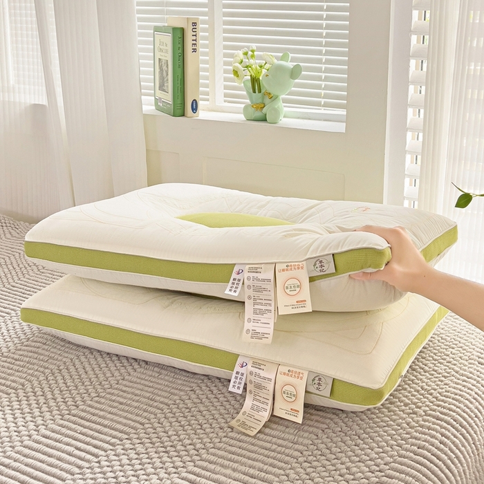 91家纺网 家纺一手货源 找家纺 （总）晚儿 2025新款亲肤舒适草本记舒睡枕枕头枕芯