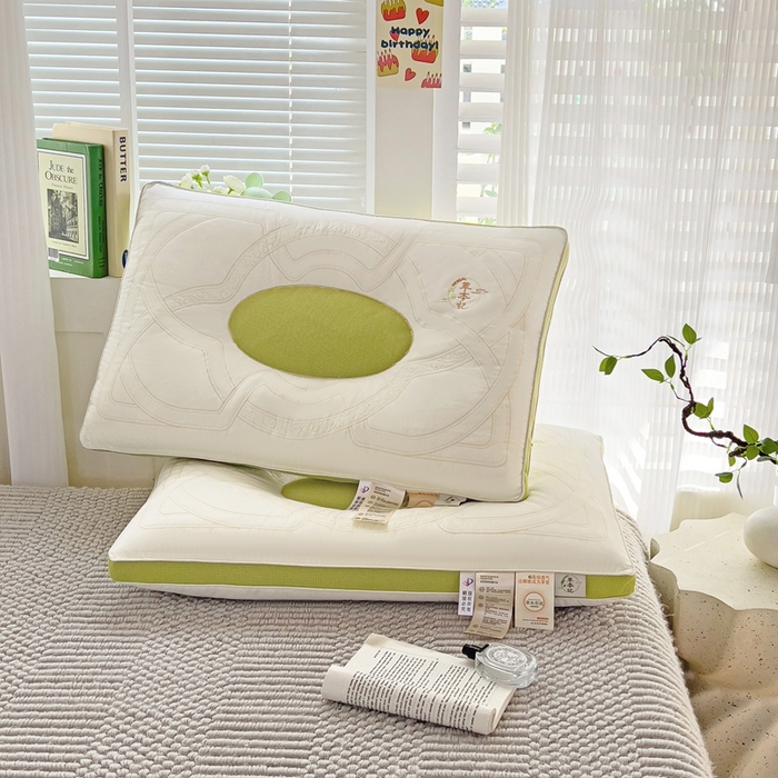 91家纺网 家纺一手货源 找家纺 （总）晚儿 2025新款亲肤舒适草本记舒睡枕枕头枕芯