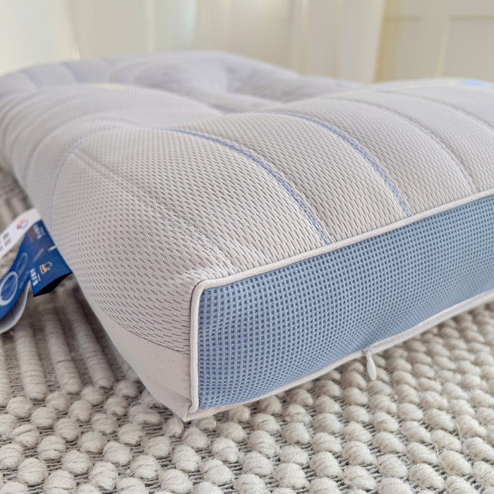 91家纺网 家纺一手货源 找家纺 晚儿 2025新款亲肤舒适零压深睡助眠枕枕头枕芯 雾屿灰