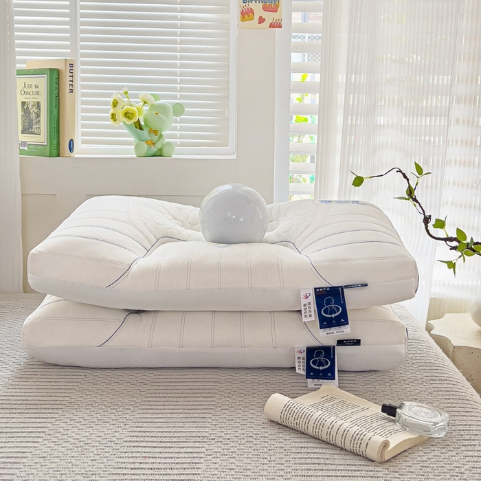 91家纺网 家纺一手货源 找家纺 晚儿 2025新款亲肤舒适零压深睡助眠枕枕头枕芯 月光茧