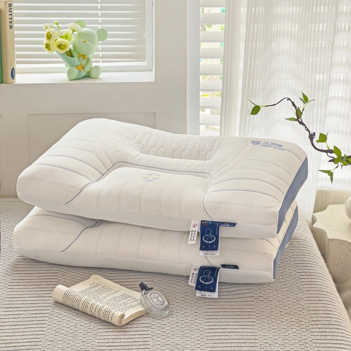 91家纺网 家纺一手货源 找家纺 晚儿 2025新款亲肤舒适零压深睡助眠枕枕头枕芯 月光茧