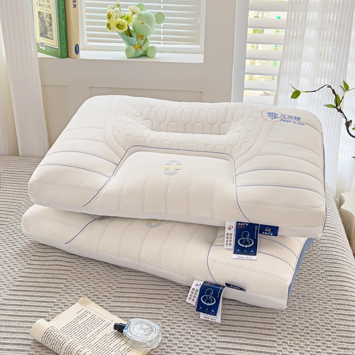 91家纺网 家纺一手货源 找家纺 晚儿 2025新款亲肤舒适零压深睡助眠枕枕头枕芯 月光茧