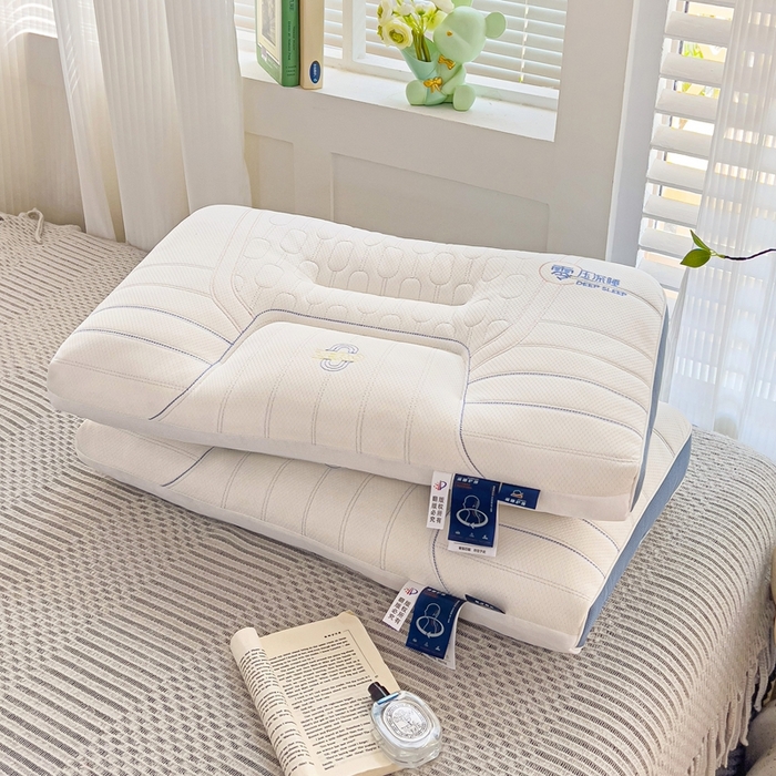 91家纺网 家纺一手货源 找家纺 晚儿 2025新款亲肤舒适零压深睡助眠枕枕头枕芯 月光茧