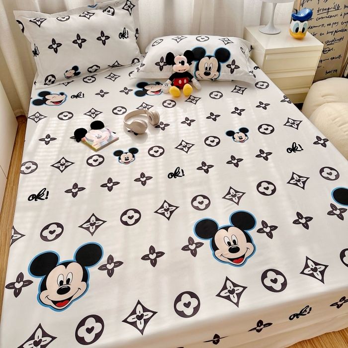 91家纺网 家纺一手货源 找家纺 （总）小叮当家纺仓储工厂店 2025新款迪士尼水洗棉床笠单品床笠床笠单件