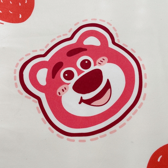 91家纺网 家纺一手货源 找家纺 小叮当家纺仓储工厂店 2025新款迪士尼水洗棉床笠单品床笠床笠单件 乖乖草莓熊