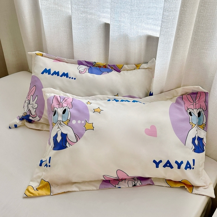 91家纺网 家纺一手货源 找家纺 小叮当家纺仓储工厂店 2025新款迪士尼水洗棉床笠单品床笠床笠单件 可爱黛西