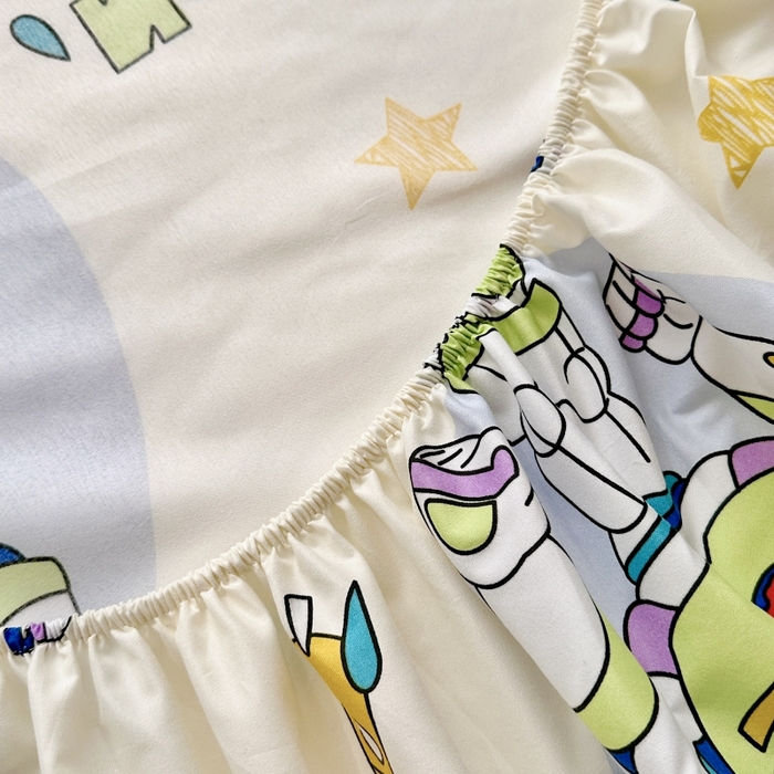 91家纺网 家纺一手货源 找家纺 小叮当家纺仓储工厂店 2025新款迪士尼水洗棉床笠单品床笠床笠单件 玩具派对