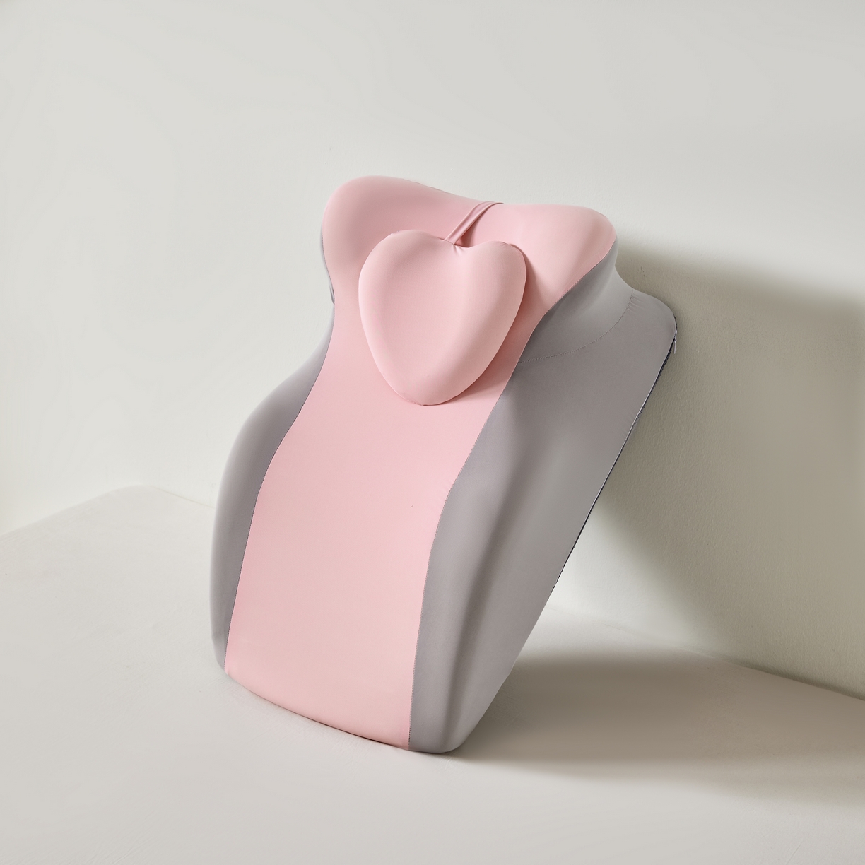 91家纺网 家纺一手货源 找家纺 芯链  2025年新款趴睡枕 粉色