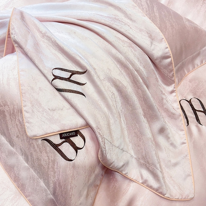 91家纺网 家纺一手货源 找家纺 （总）轻奢风A类贡缎长绒棉提花四件套丝滑裸睡全工艺床单床笠轻奢风爆款天丝床上用品