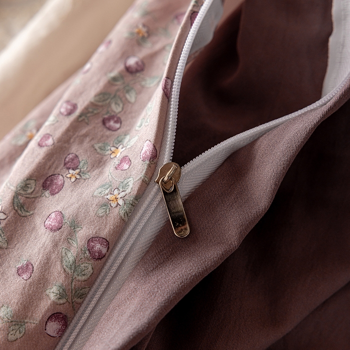 91家纺网 家纺一手货源 找家纺 芯贝儿 2025新款加厚全m花边双层纱水洗m四件套 兰兮