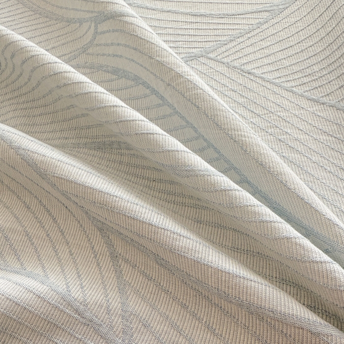 91家纺网 家纺一手货源 找家纺 眠博士 2025新款全棉纯棉三层纱床笠单品床笠床笠单件 三层纱床笠-曲线-蓝