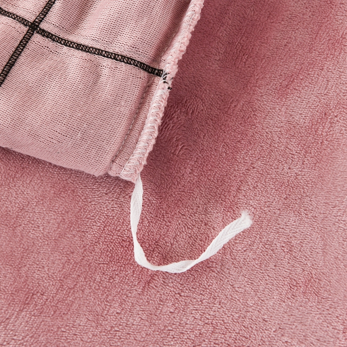 91家纺网 家纺一手货源 找家纺 紫月轩家纺 2025新款牛奶绒雕花四件套香槟-豆沙粉