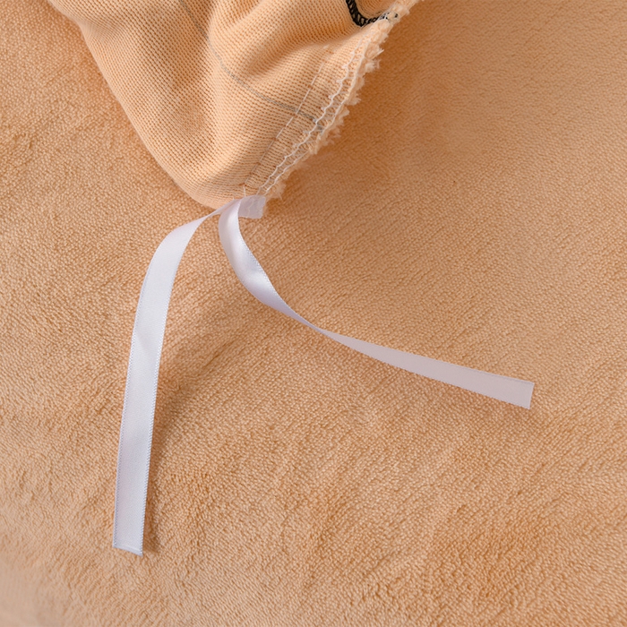 91家纺网 家纺一手货源 找家纺 紫月轩家纺 2025新款牛奶绒雕花四件套香槟-浅黄