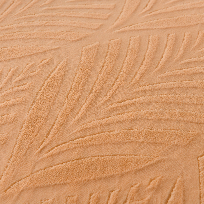 91家纺网 家纺一手货源 找家纺 紫月轩家纺 2025新款牛奶绒雕花四件套香槟-浅黄