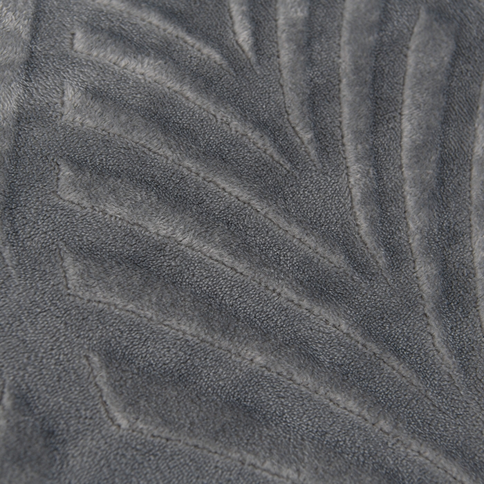 91家纺网 家纺一手货源 找家纺 紫月轩家纺 2025新款牛奶绒雕花四件套香槟-浅灰