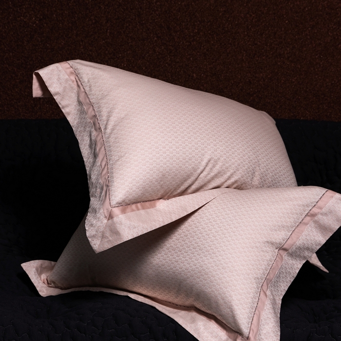 91家纺网 家纺一手货源 找家纺 （总）佳汐蓝家纺 2025新款亲肤舒适色织提花四件套-茜茜格