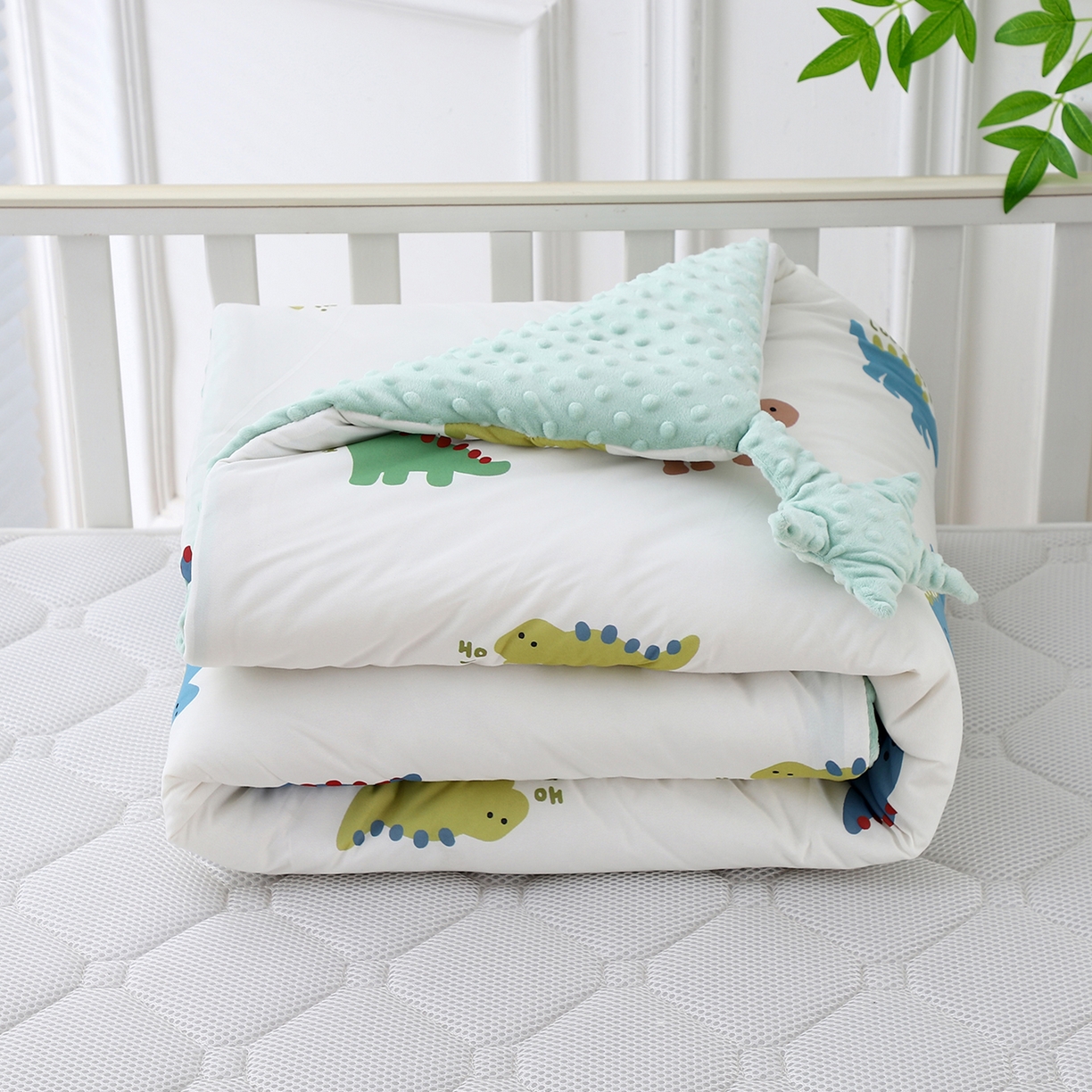 91家纺网 家纺一手货源 找家纺 （总）悦织湾家纺 小海星款针织棉宝宝绒豆豆被被子被芯2025新款秋冬轻奢时尚单人床学生宿舍毛毯