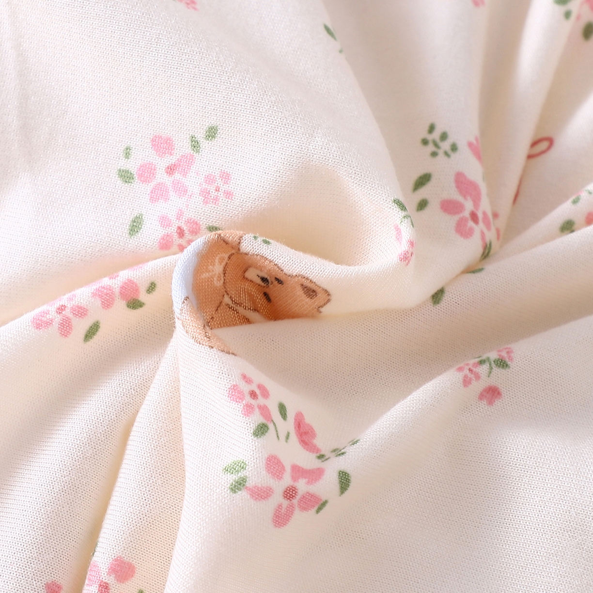 91家纺网 家纺一手货源 找家纺 悦织湾家纺 小海星款针织棉宝宝绒豆豆被被子被芯2025新款秋冬轻奢时尚单人床学生宿舍毛毯 小熊苏薇