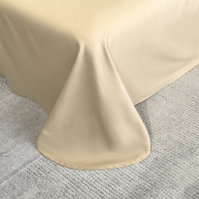 91家纺网 家纺一手货源 找家纺 （总）博纳家纺 2025新款双色宽边高级简奢款四件套-维多利亚