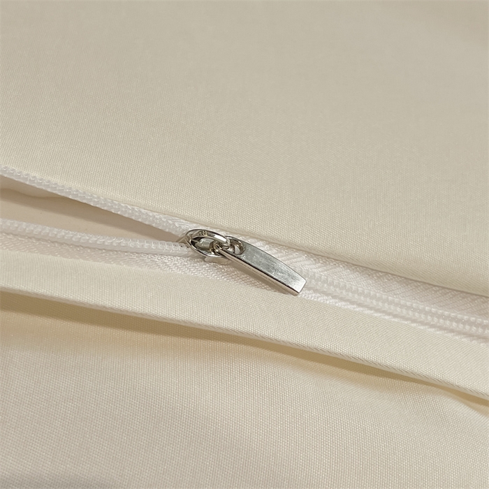 91家纺网 家纺一手货源 找家纺 博纳家纺 2025新款双色宽边高级简奢款四件套-维多利亚 象牙白