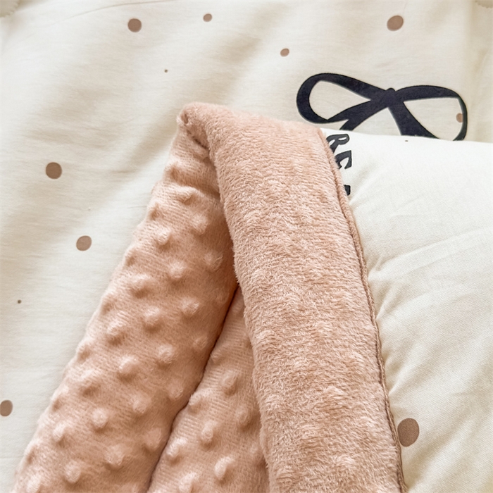 91家纺网 家纺一手货源 找家纺 （总）默忆 2025新款全棉豆豆绒被子豆豆被冬被被芯